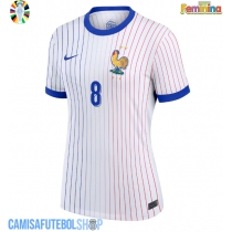 Camisa de time de futebol França Aurelien Tchouameni #8 Replicas 2º Equipamento Feminina Europeu 2024 Manga Curta